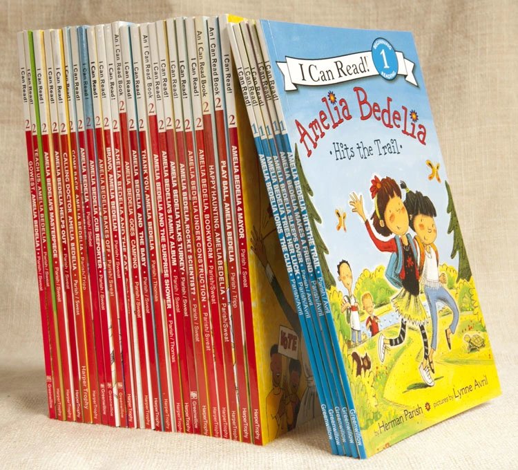 Amelia Bedelia 28 books I can read series 1-2 English book for kids