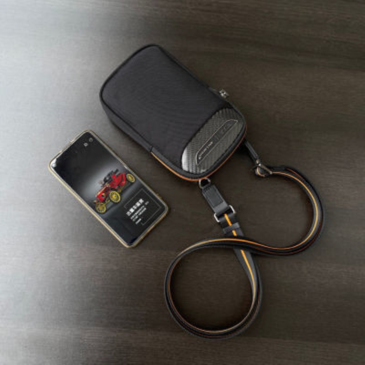 のTUMIの 2023 New 373015D McLaren McLaren Collection Men's Shoulder Crossbody Bag Engraving Name