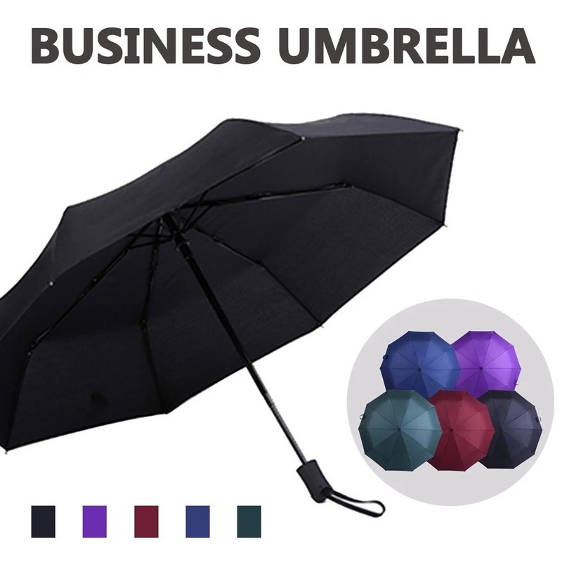 Portable Double-purpose Folding Umbrella Solid Color Mini Pocket ...