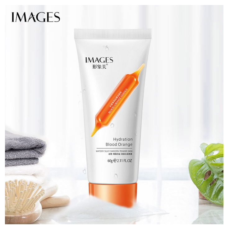 Imagesโฟมล้างหน้าจากส้มสีเลีอด Hydration Blood Orange Cleanser 60g.ช่วยให้หน้า ขาวใส เนียนนุ่ม-3624