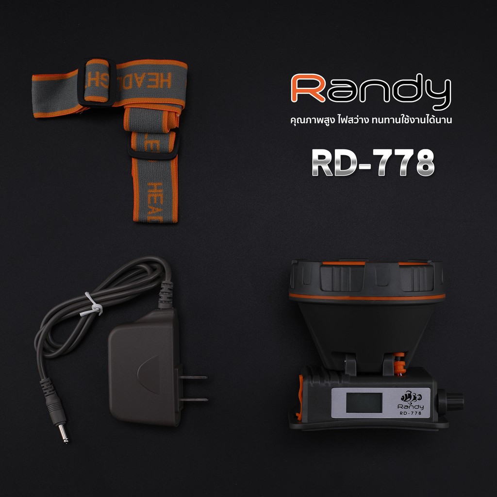 (Hot Deal+++) Randy ไฟฉายคาดหัว กันน้ำ ไฟฉาย แบตเตอรี่ญี่ปุ่น ไฟคาดหัว ส่องสว่างระยะไกล LED หน้าไฟ ปรับความสว่างได้ ไฟส่องกบ แบตอึด ราคาถูก ไฟฉาย ดํา น้ํา ไฟฉาย ดํา น้ํา ลึก ไฟฉาย ดํา น้ํา ยิง ปลา ไฟฉายดำใต้น้ำ