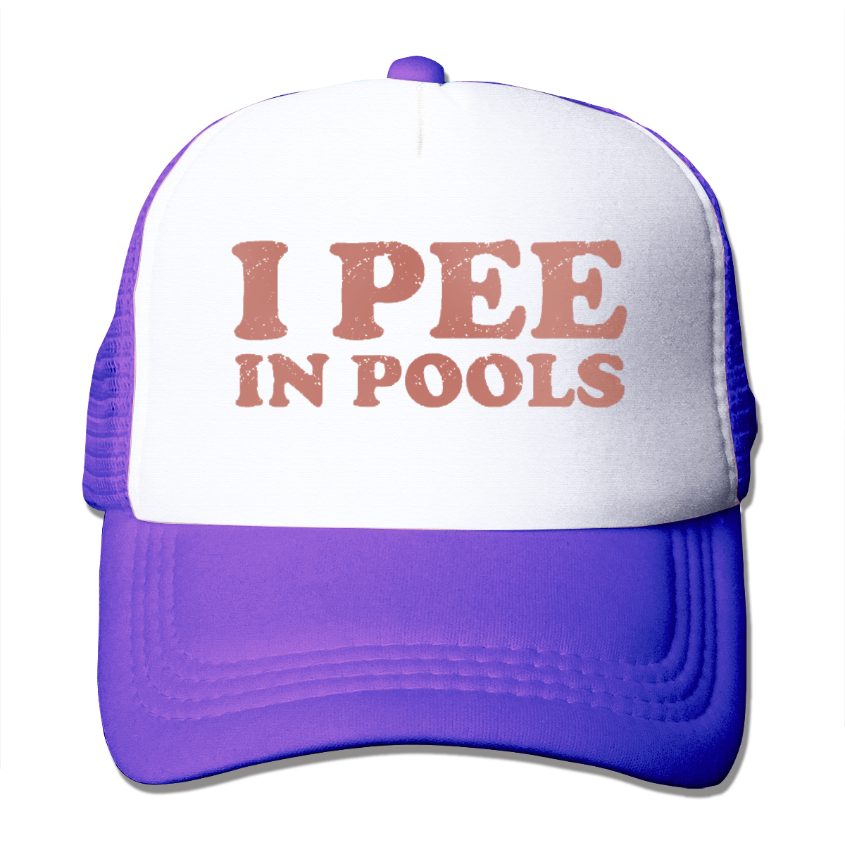 I Pee In Pools Unisex Adult Trucker Cap Baseball Mesh Hat