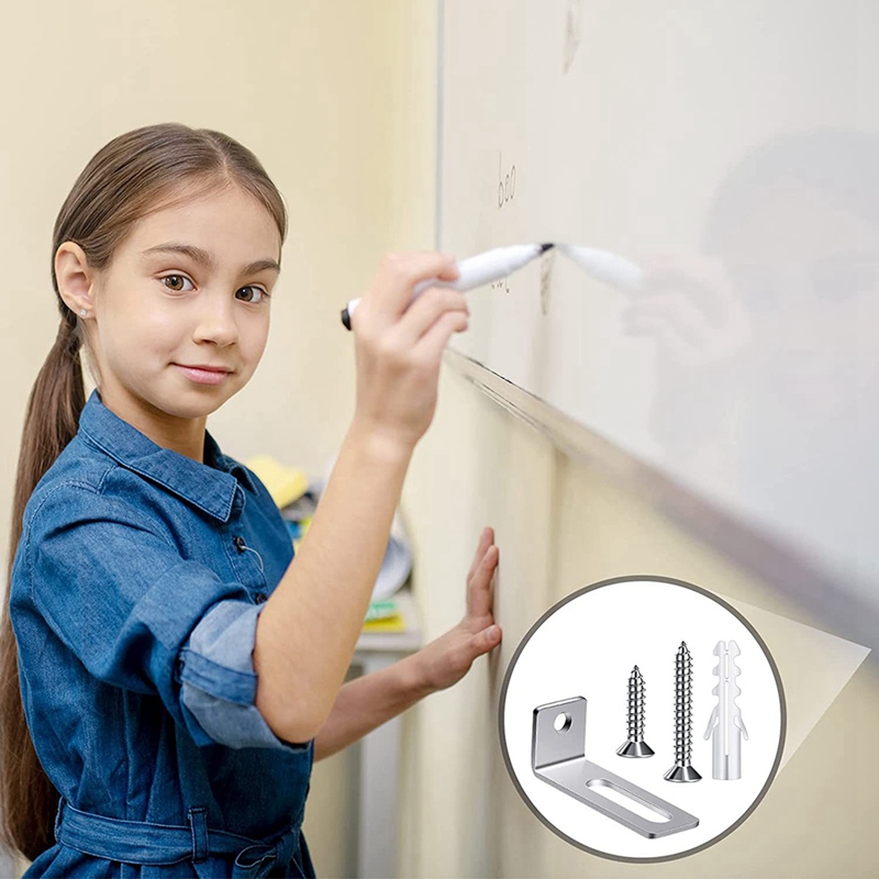 Mounting Brackets Whiteboard Installation Hardware Kit Wall Hanging Kit for Hanging Whiteboard School Office