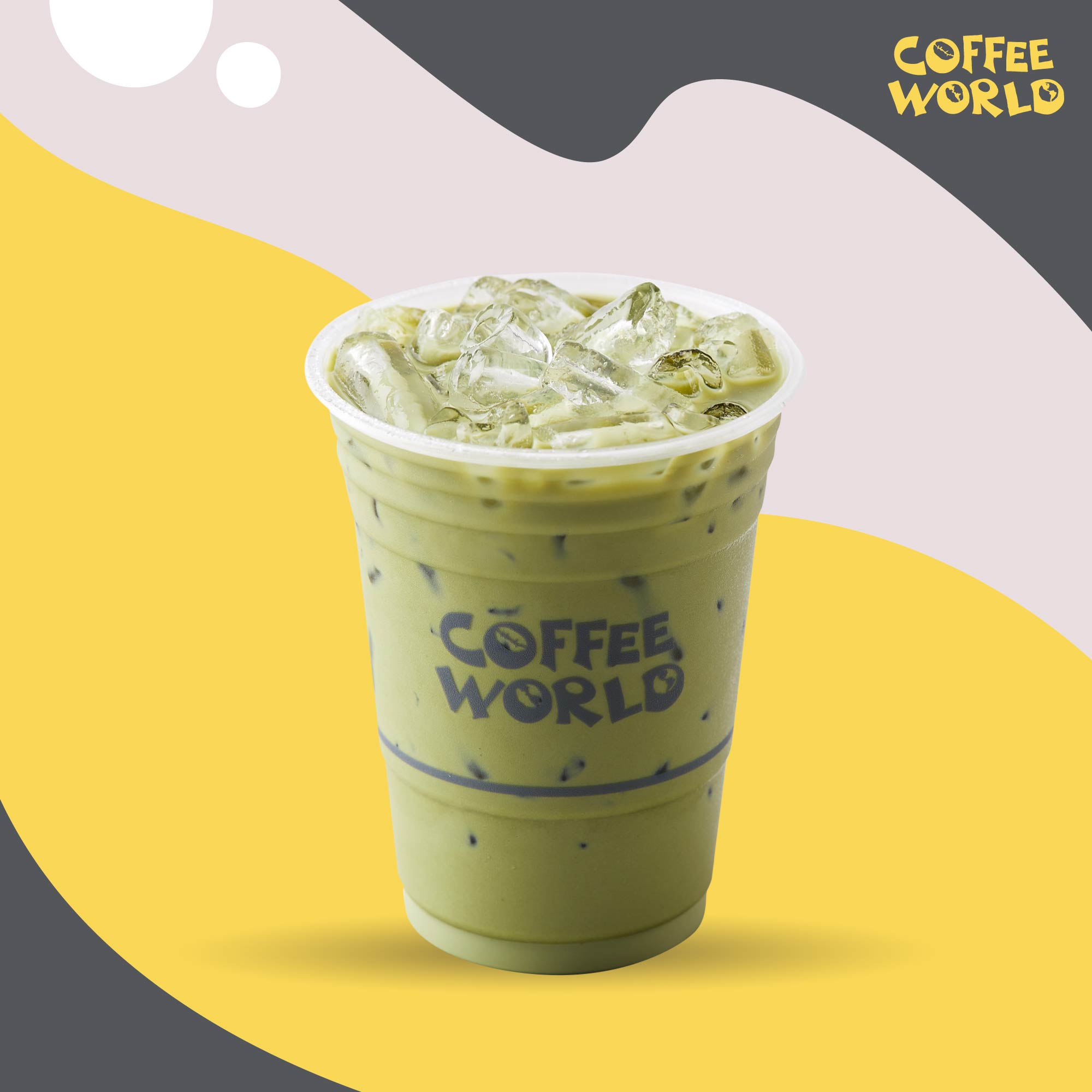 E-Voucher Iced Japanese Matcha Latte Coffee World