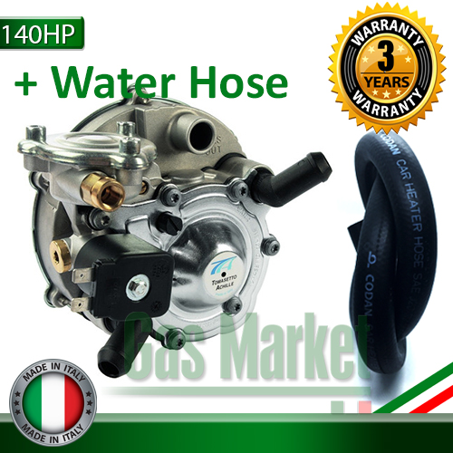 AT07 140HP & Water Hose 16mm - Tomasetto หม้อต้มแก๊ส ระบบ ระบบ LPG, AT07, 140 แรงม้า แถม ท่อน้ำ 1 เมตร