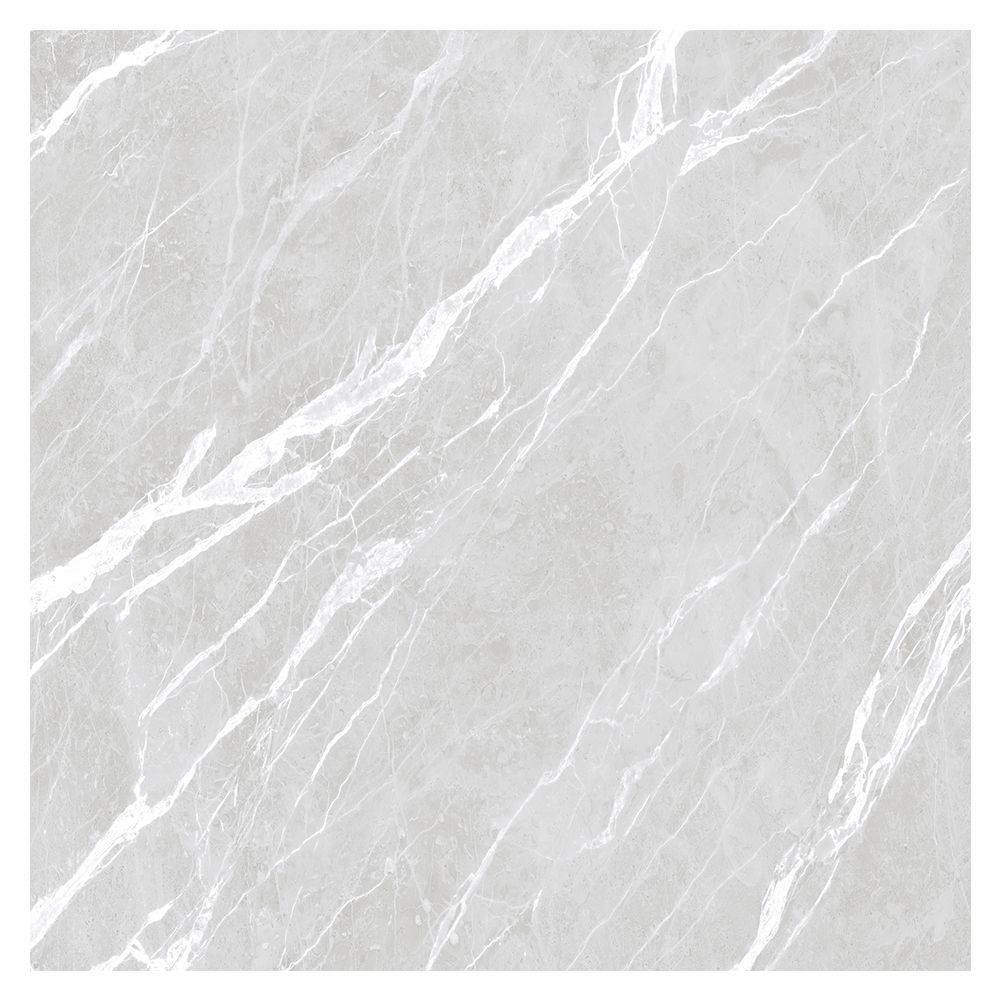 กระเบื้องพื้น GLASCERA มาต้า 80X80เซนติเมตร 1.92M2 สีเทาอ่อน