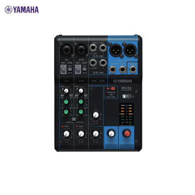 ดูภาพ YAMAHA MG06 มิกเซอร์ยามาฮ่า รุ่น MG06 เพิ่มเติม YAMAHA MG06 มิกเซอร์ยามาฮ่า รุ่น MG06