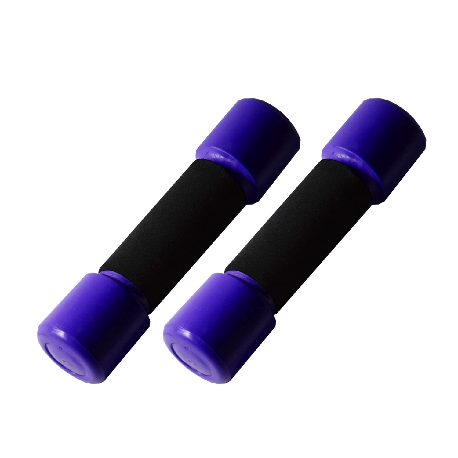 ดัมเบล ที่ยกน้ำหนัก 5 LB (2.5 kg) หุ้มพลาสติก ดรัมเบล - สีม่วง 1 คู่ / Pair of Dumbbell 5 LB (2.5 kg) - Purple