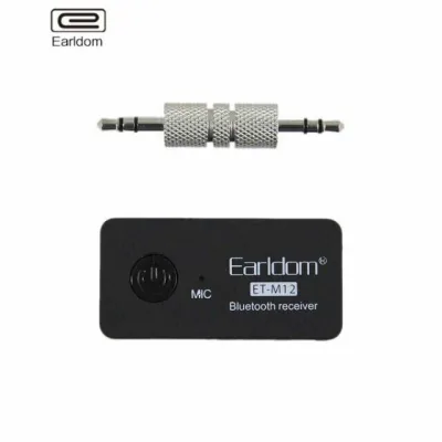 (ของแท้ 100%) Earldom M12 อุปกรณ์รับสัญญาณบลูทูธ Car Bluetooth M12 Bluetooth music Receiver