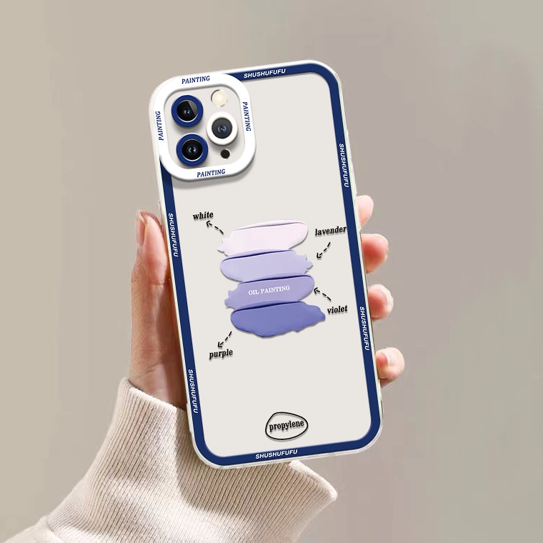 Angel Eyes Case Soft Case Compatible for IPhone 13 Pro 12 Pro Max 11 Pro Max 14 Pro Max 14 Plus 6S 7 8 Plus X XS Max XR Transparent Casing TPU Silicone Phone Shockproof Cover Protector