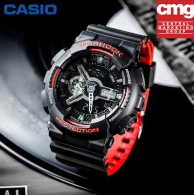 ดูภาพ CASIO นาฬิกาผู้ชาย G-SHOCK หน้าปัดขนาดใหญ่จอแสดงผลคู่กีฬากันน้ำกันกระแทกนาฬิกาอิเล็กทรอนิกส์ชาย GA-110HR-1ADR เพิ่มเติม CASIO นาฬิกาผู้ชาย G-SHOCK หน้าปัดขนาดใหญ่จอแสดงผลคู่กีฬากันน้ำกันกระแทกนาฬิกาอิเล็กทรอนิกส์ชาย GA-110HR-1ADR