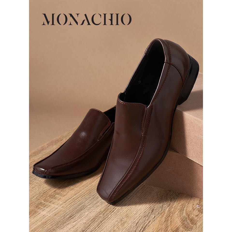 MONACHIO รองเท้าหนัง รองเท้าหนังชาย Men's Office Shoes