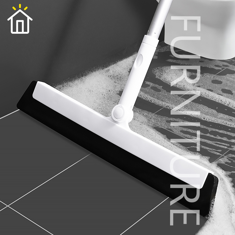 ⚡FT⚡Floor Cleaning Squeegee Telescopic Magic Broom Nonsticky 180° Rotation Home Dust Broom For