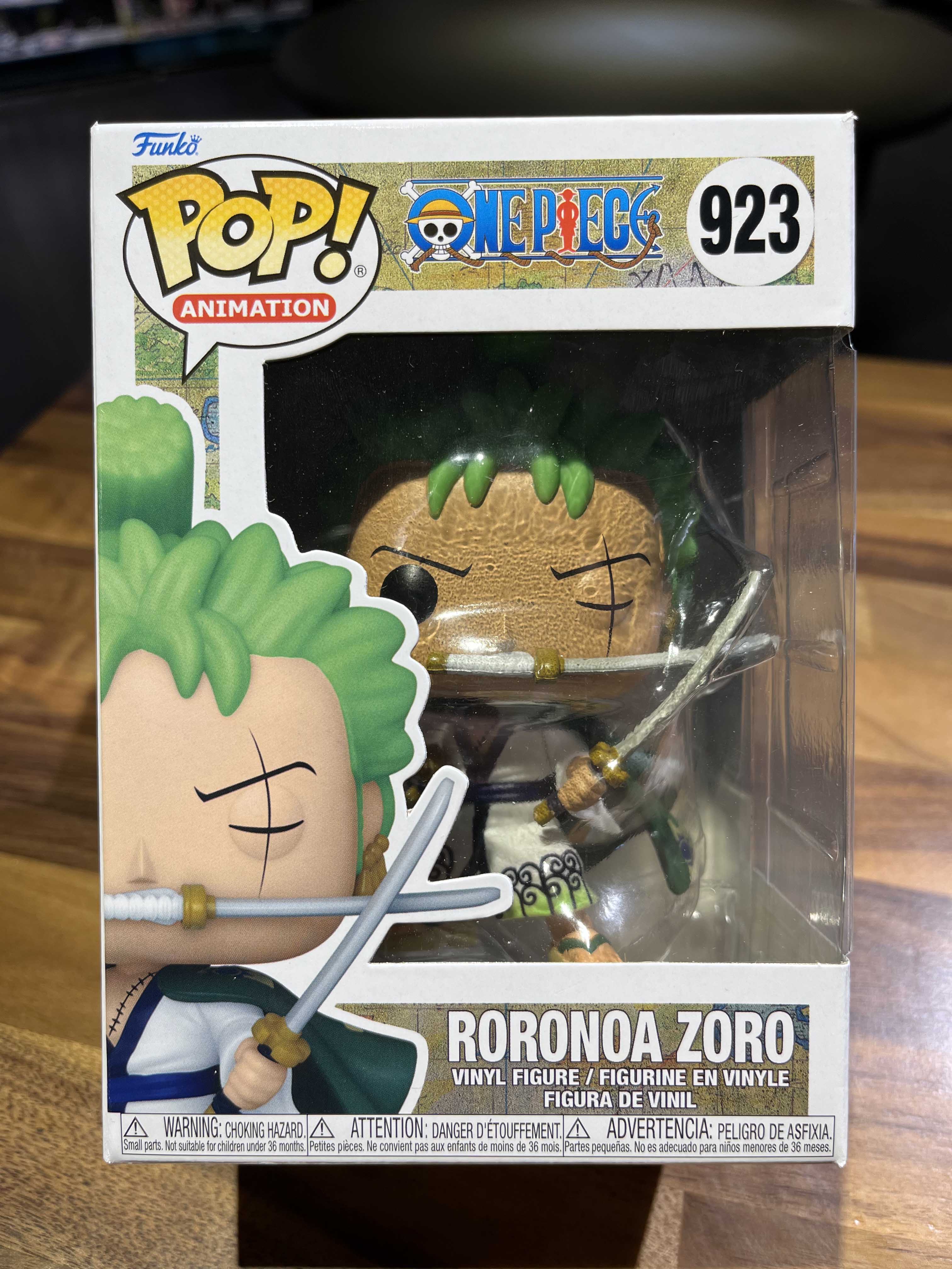 Funko Pop! One Piece Roronoa Zoro 923 Wano Arc Figure In Stock 