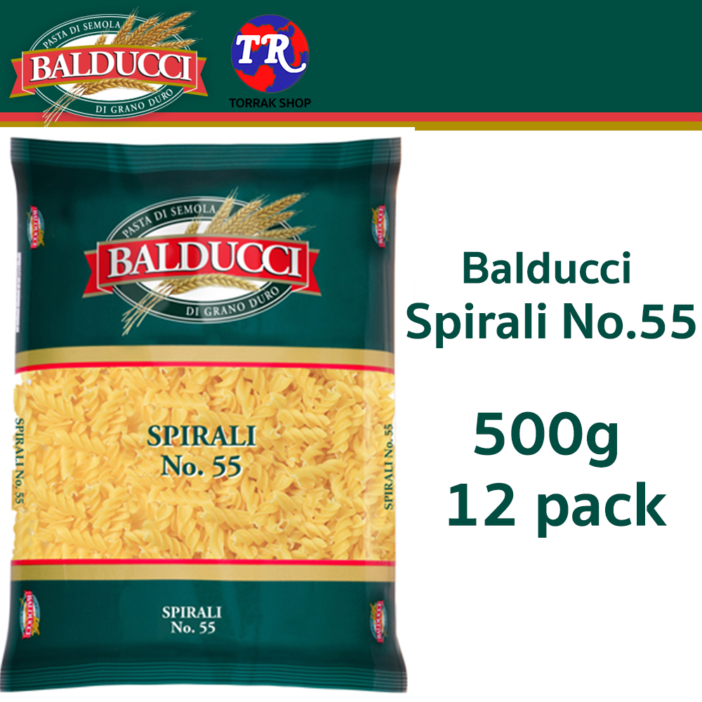 Balducci Spirali No.55 บัลดุชี่ พาสต้า สไปราลี 500g x 12 pack