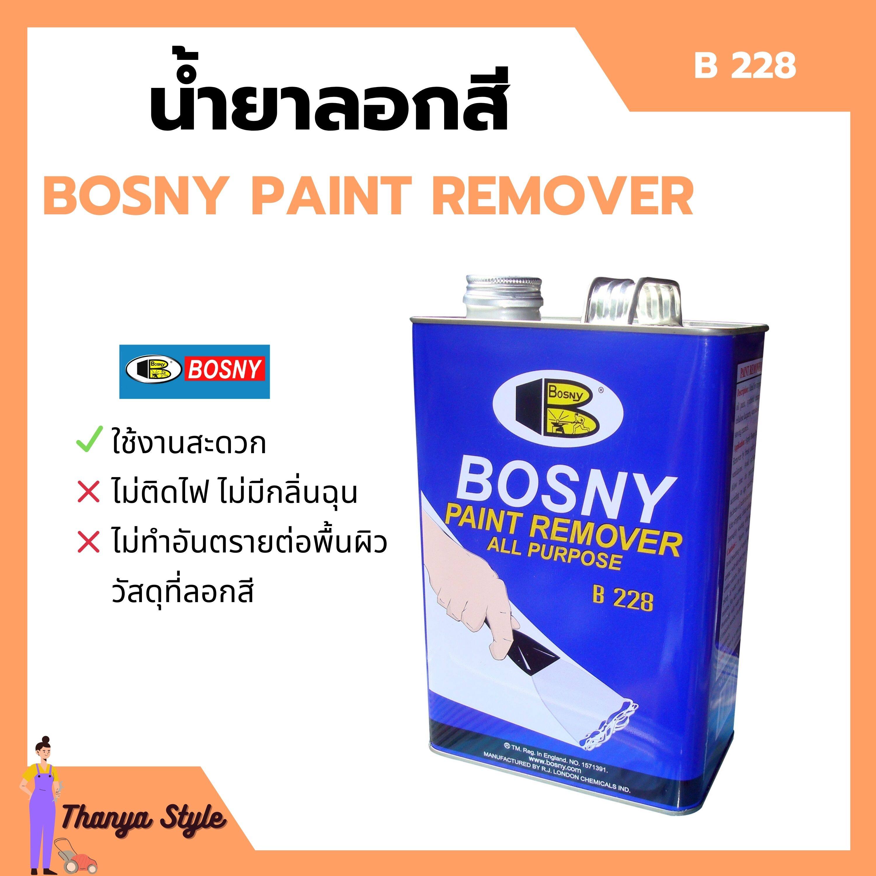 Bosny paint remover как открыть