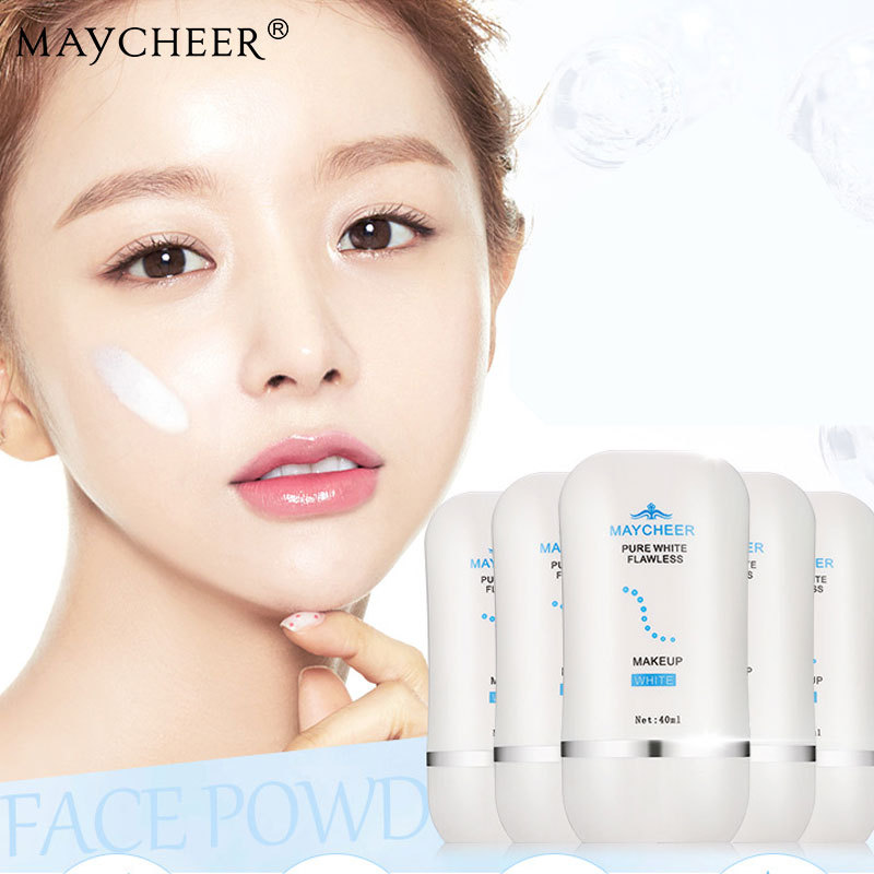 Kem nền dạng lỏng làm mềm MAYCHEER Kem nền kiềm dầu kiềm dầu trang điểm nude không thấm nước và lâu trôi kem lót trang điểm giá rẻ