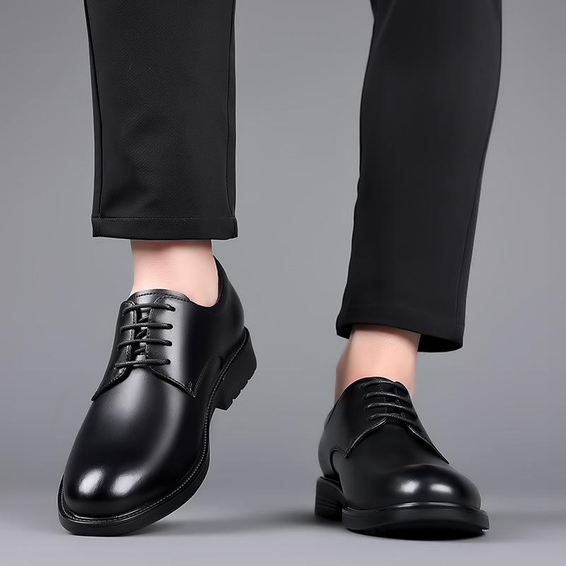 Giày Tây Da Nam Clarks_ - Becken Lace