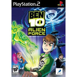 แผ่นเกม (PS2) (คุณภาพ) BEN 10 ALIEN FORCE (USA)
