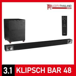 KLIPSCH BAR 48 (440W) SOUND BAR + WIRELESS SUBWOOFER รับประกันศูนย์ 1 ปี