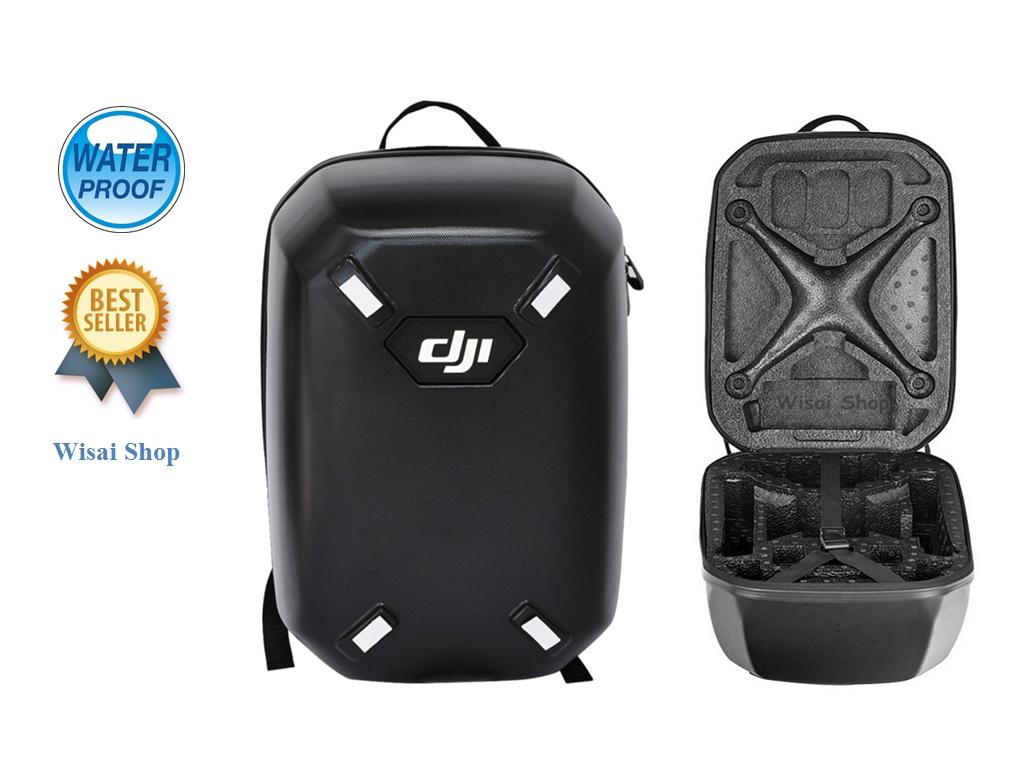 กระเป๋าเป้ Hardshell Backpack สำหรับ DJI Phantom 3 Standard / Advance / Professional และ Phantom 4 / Professional/ Professional Plus - สีดำ