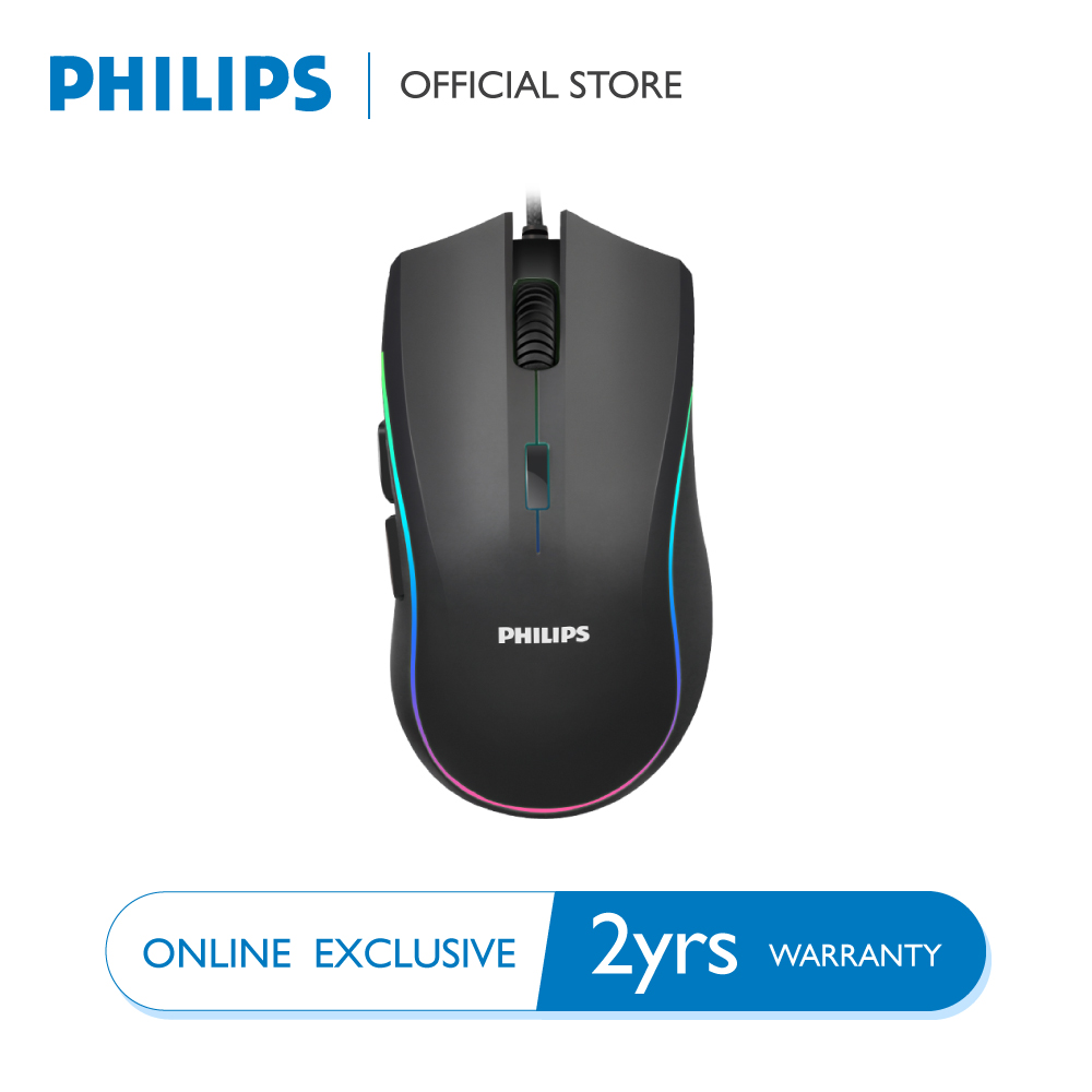 Philips SPK9403B 7D RGB Gaming Mouse