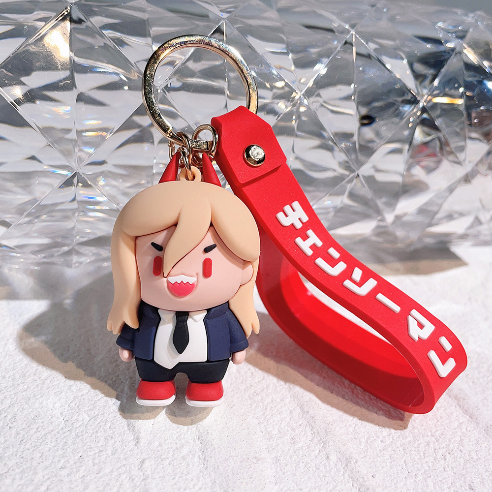 Chainsaw Man Key Ring Pochita Doll Pochita Key Ring Pendant Electric