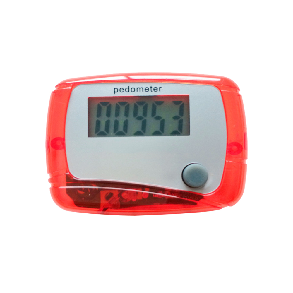 Máy đếm bước chân lcd kỹ thuật số mini cầm tay máy đếm bước chạy bộ thể thao
