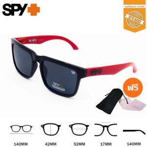 สินค้า Spy1-แดง แว่นกันแดด แว่นแฟชั่น กันUV คุณภาพดี แถมฟรี ซองเก็บแว่น และ ผ้าเช็ดแว่น
