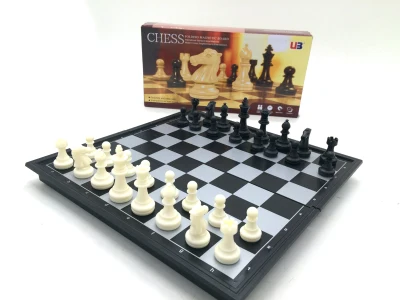 หมากรุกสากลแม่เหล็ก Black&White Magnetic Chess หมากรุกสากลขนาดพกพา สินค้าพร้อมส่งจากไทยค่ะ