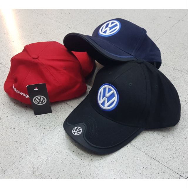 Best saller VOLKSWAGEN CAP หมวกแก็ป ฟรีไซส์ แป้นเหยียบกันลื่น logo logoรถ โลโก้รถ ดุมล้อ BENZ