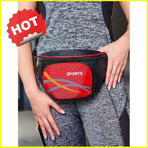 HOT SALE!! สินค้าดี มีคุณภาพ ราคาถูก ## !!สินค้ามีจำกัด!! กระเป๋าคาดเอวพกพา Fanny Pack ##อุปกรณ์กีฬา กระเป๋า กระบอกน้ำ ฟิตเนส กีฬา