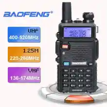 ภาพขนาดย่อของภาพหน้าปกสินค้าBAOFENG MALL จัดส่งได้ทันที วิทยุสื่อสาร สีแดง 245 แจกถุงสีแบบสุ่ม สามารถใช้ย่าน245ได้ Tri-Band Dual Antenna 5W VHF AndUHF Walkie Mobile Transceiver Radios Comcion จากร้าน BAOFENG-MALL บน Lazada ภาพที่ 1