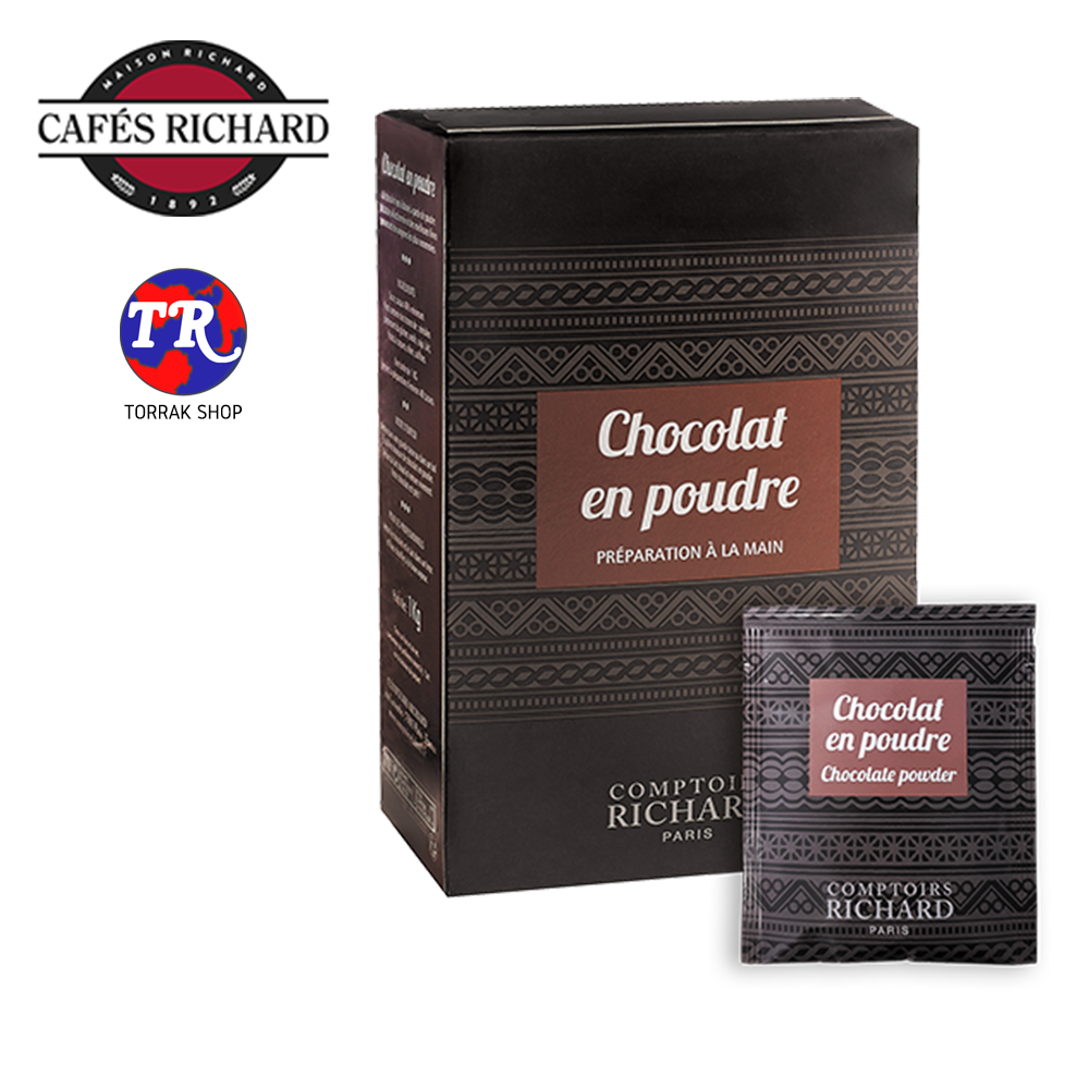Cafés Richard Chocolat En Poudre 100*25g คาเฟ่ ริชาร์ด ผงช็อกโกแลต 100