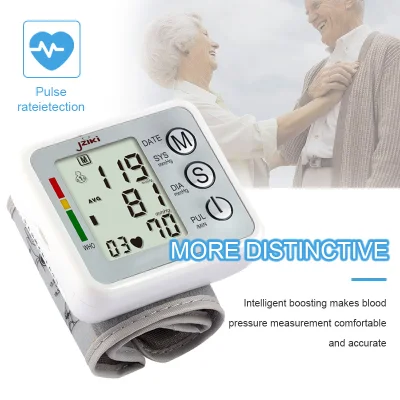 เครื่องวัดความดันโลหิตแบบพกพา หน้าจอดิจิตอลLED Sphygmomanometerเครื่องวัดความดัน สุขภาพการแพทย์อุปกรณ์BP Heart Rate Meter Blood Pressure Monitor MY77