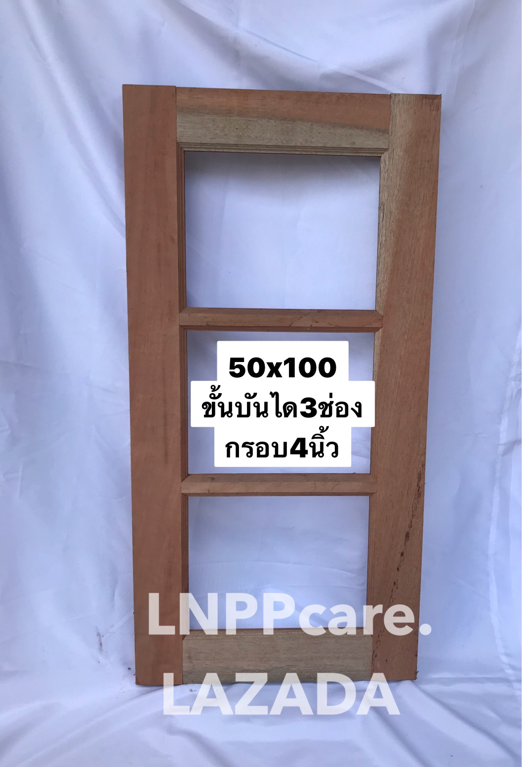 **ส่งฟรี**หน้าต่าง50x100ขั้นบันได3ช่องกรอบไม้4นิ้ว มีสินค้าพร้อมส่ง