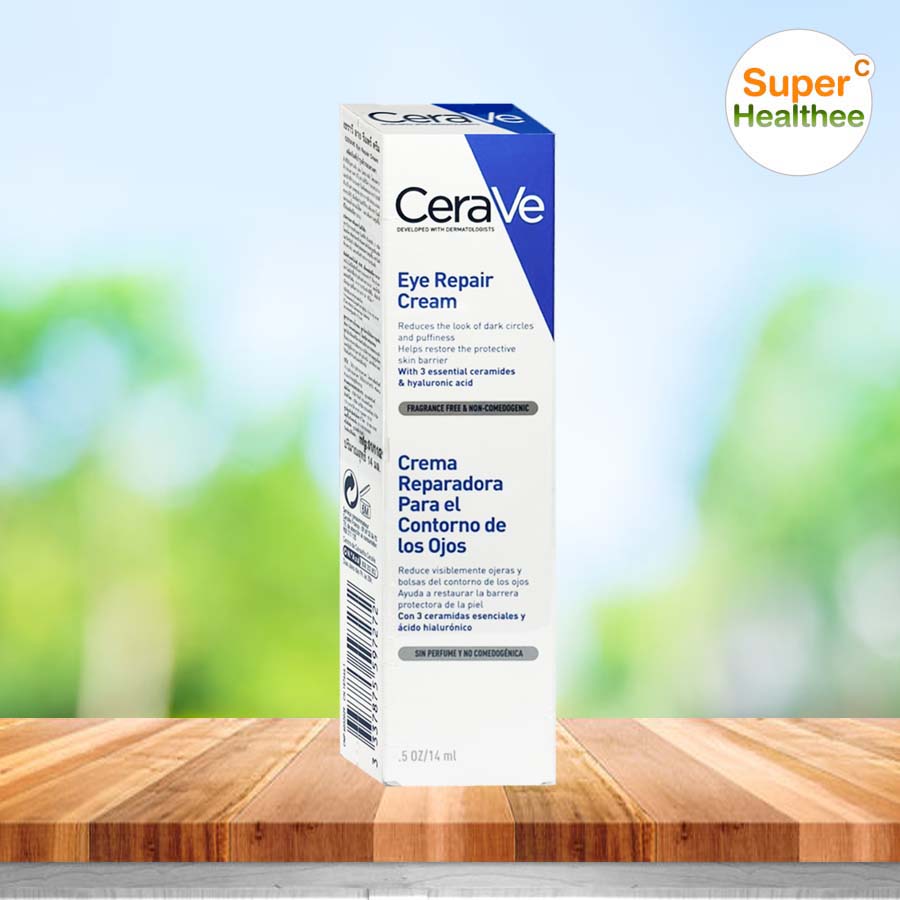 Cerave eye repair cream 14 มล เซราวี อาย รีแพร์ ครีมบำรุงผิวรอบดวงตา