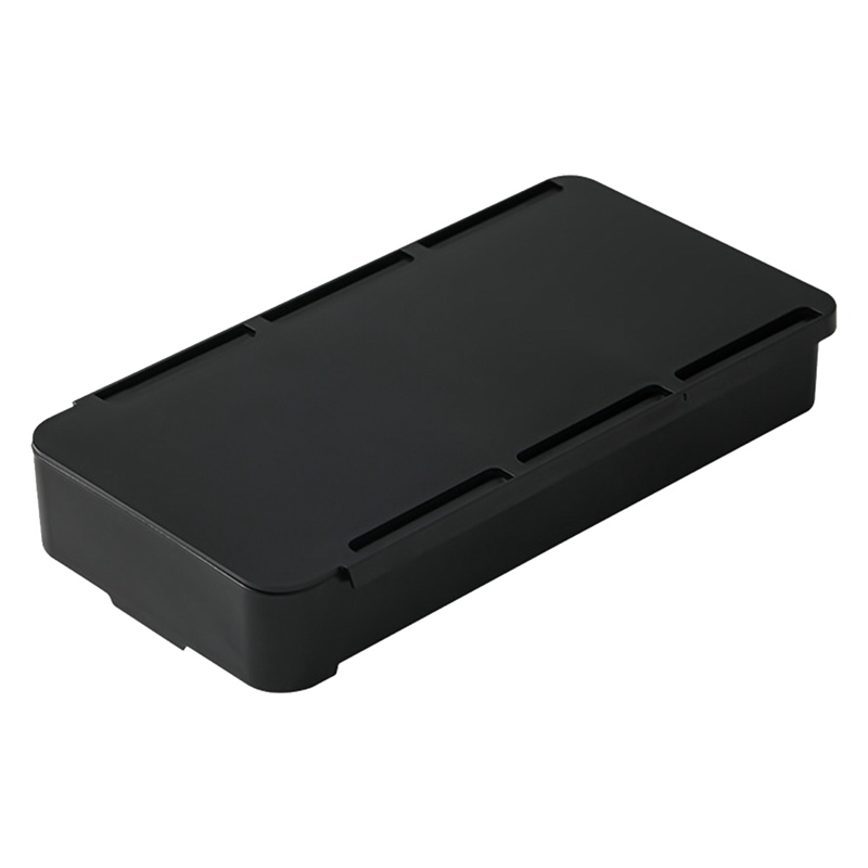 Under Desk Drawer Organizer Invisible Storage Box Self-Adhesive Stationary Container Desk Sundry Makeup Holder