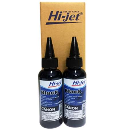 Hi-jet Canon Inkjet Refill Ink หมึกเติมอิงค์เจ็ท แคนนอน ขนาด 100 ml. ( Black - สีดำ ) ชุดสุดคุ้ม 2 ขวด Hi-jet Canon Inkjet Refill Ink หมึกเติมอิงค์เจ็ท แคนนอน ขนาด 100 ml. ( Black - สีดำ ) ชุดสุดคุ้ม 2 ขวด