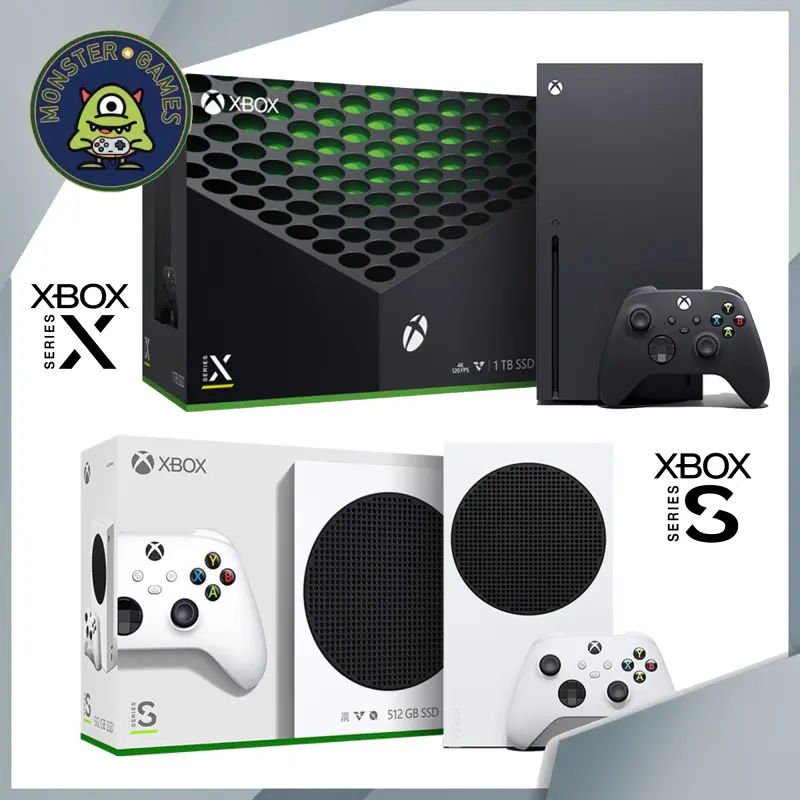 ภาพหน้าปกสินค้าIn Stock  พร้อมส่ง  Xbox Series X 1TB Console , Xbox Series S Console (เครื่อง Xbox X Series)(เครื่อง Xbox Series S)(Xbox Console)(Xbox Series X Console)(Xbox S Series Console) จากร้าน Monster Games บน Lazada