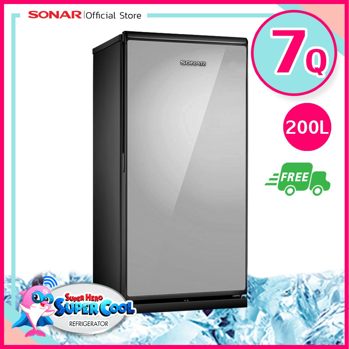 Sonar ตู้เย็น 1 ประตู ตู้เย็น ตู้เย็นมินิบาร์ ตู้เย็นมินิ ขนาด 7 คิว Sonar