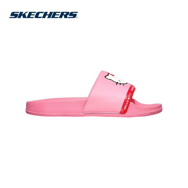 Skechers สเก็ตเชอร์ส รองเท้า ผู้หญิง Hello Kitty Cali Pop Ups Shoes - 66666339-PNK