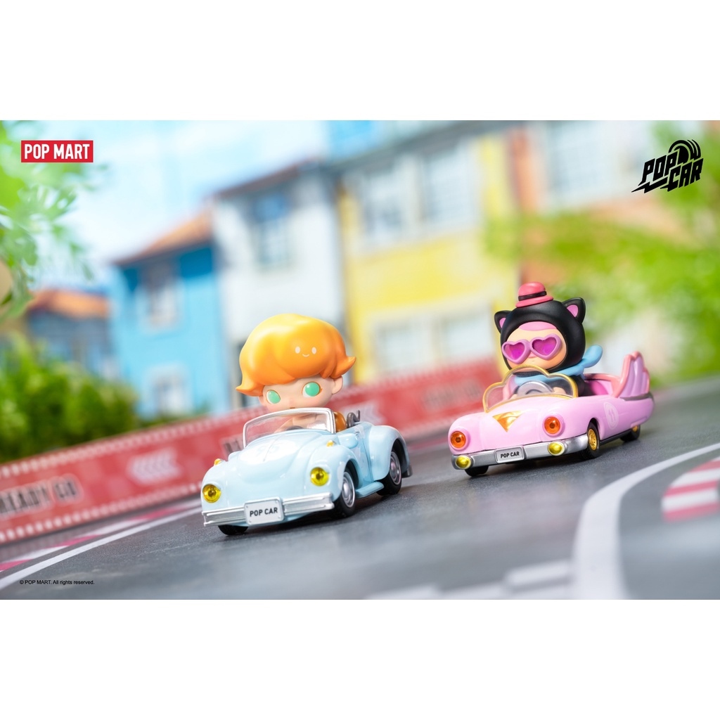 2023 new [TOY PLANET]POP CAR super track series blind box POPMART 