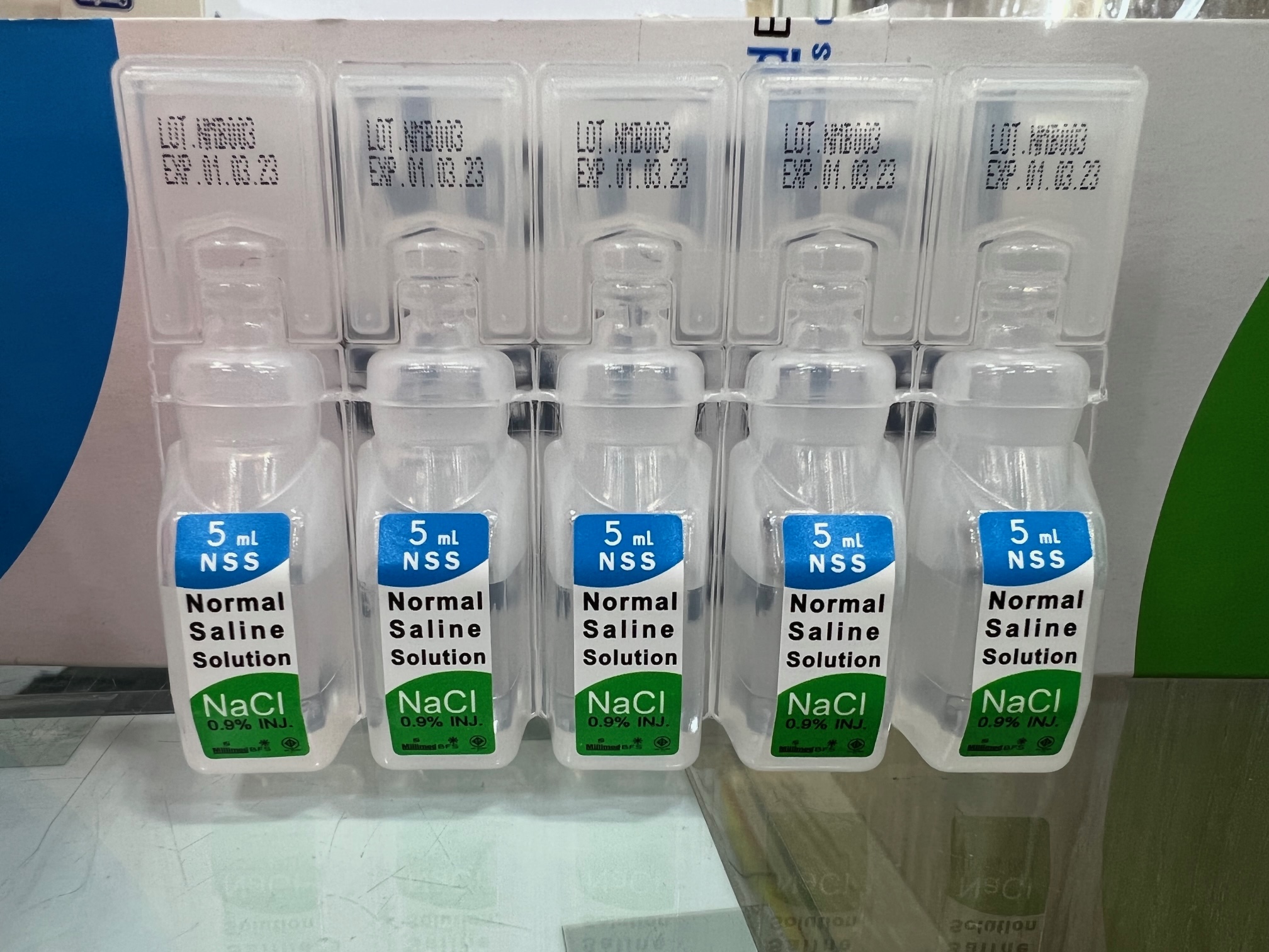 Nss 5 ml nacl 0 9 inj normal saline solution 5
