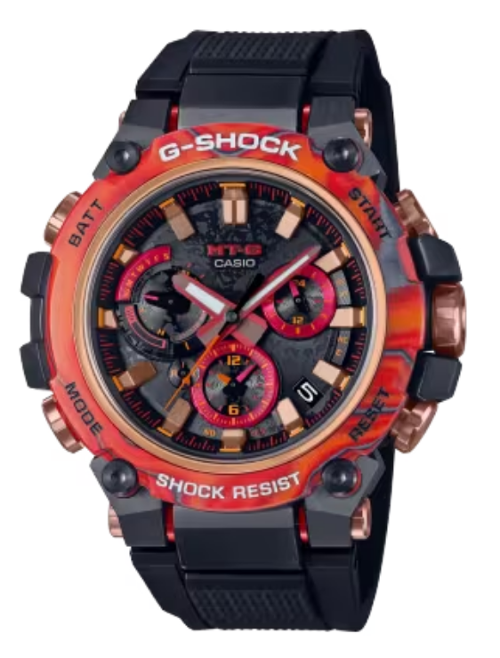 Casio G-Shock นาฬิกาข้อมือผู้ชาย สายเรซิน รุ่น MTG-B3000CX-9A/MTG