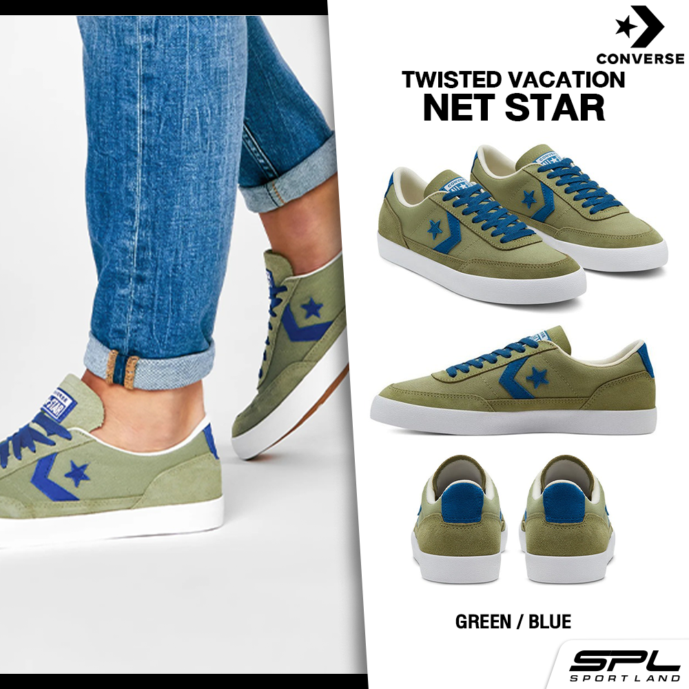 Converse รองเท้าผ้าใบ รองเท้าแฟชั่น OL UX NetStarClasOX