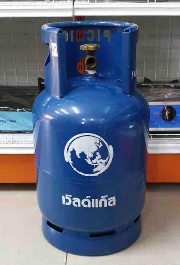 - ถังเวิลด์ ของใหม่ ยี่ห้อ เวิลด์แก๊ส ขนาดบรรจุแก๊ส 13.5 กก. ถังเปล่า ไม่รวมแก๊ส สามารถนำไปเติมเองได้