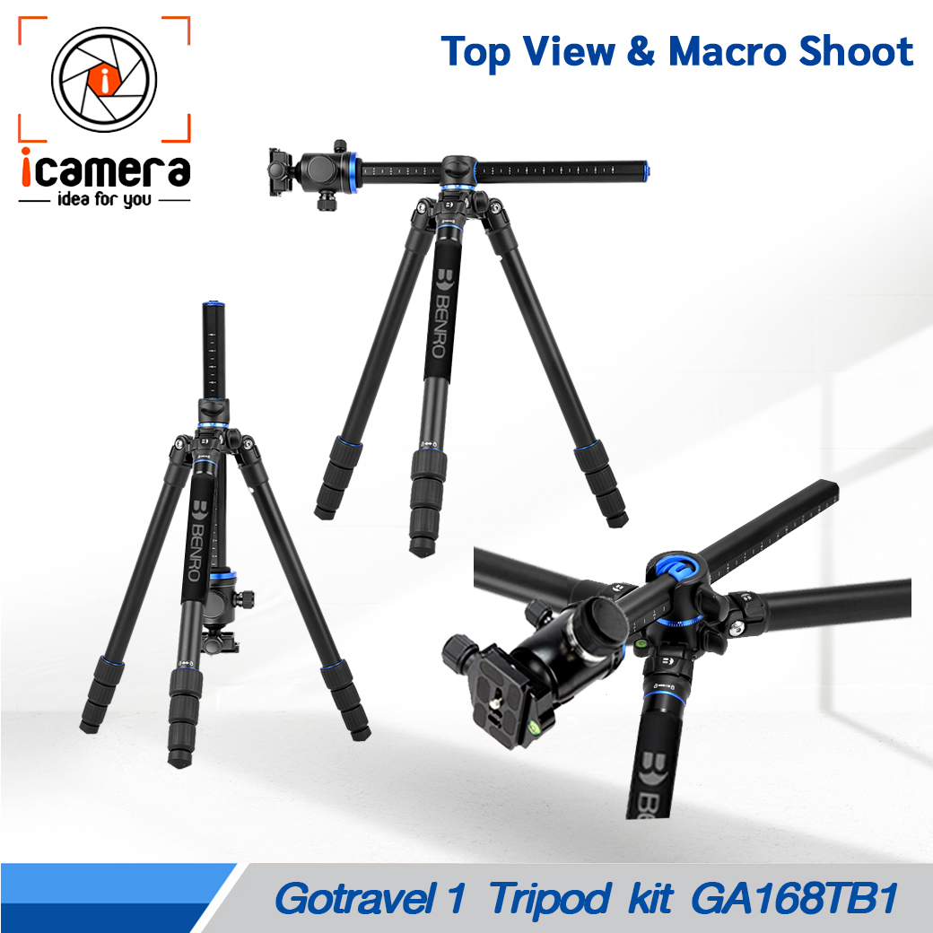 Benro Tripod GA168TB1 ขาตั้งกล้อง อเนกประสงค์ Monopod กลับหัว Top