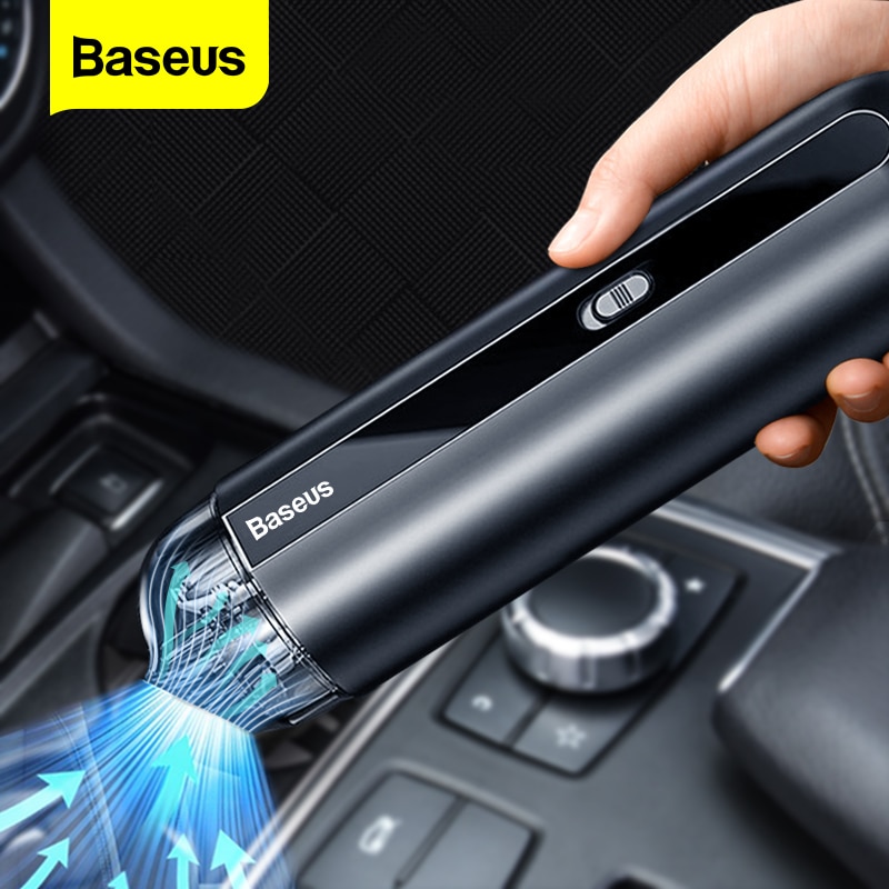 baseus a2 car vacuum cleaner 5000Pa ที่ดูดฝุ่นในรถยนต์ ที่ดูดฝุ่นมือถือ เครื่องดูดฝุ่นขนาดเล็ก แบบพกพาสําหรับรถยนต์ เครื่องดูดฝุ่นไร้สาย