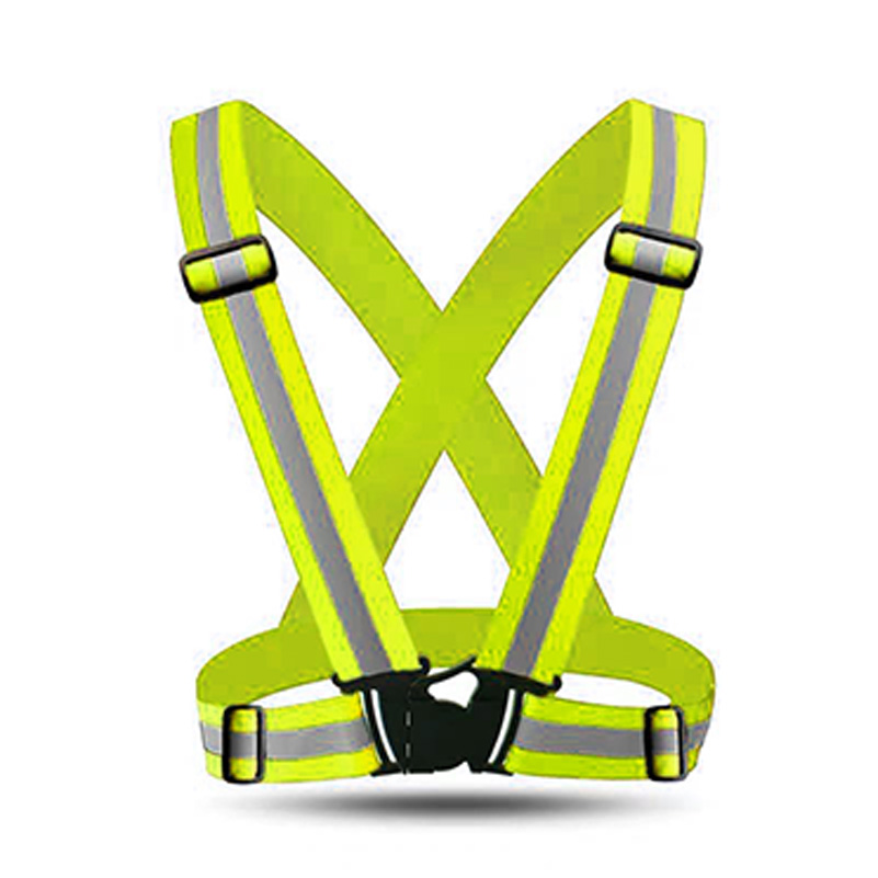 Reflective Belts เสื้อสะท้อนแสงกลางคืน เสื้อกั๊กสะท้อนแสงแบบสายรัดปรับ